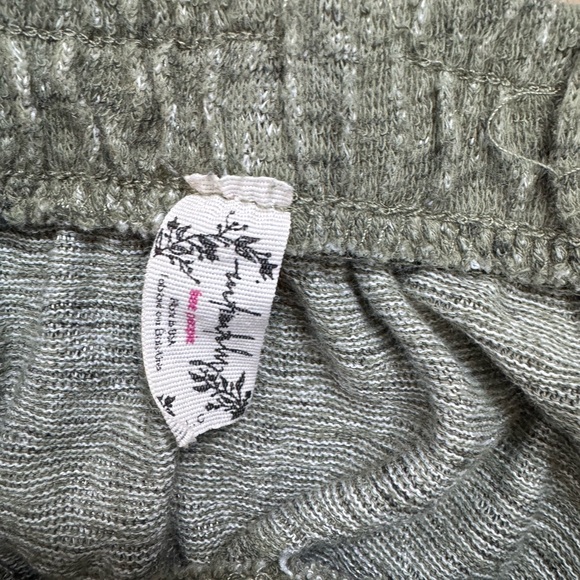 Free People Beach Olive Knit drop crotch “harem” pants - Picture 3 of 4